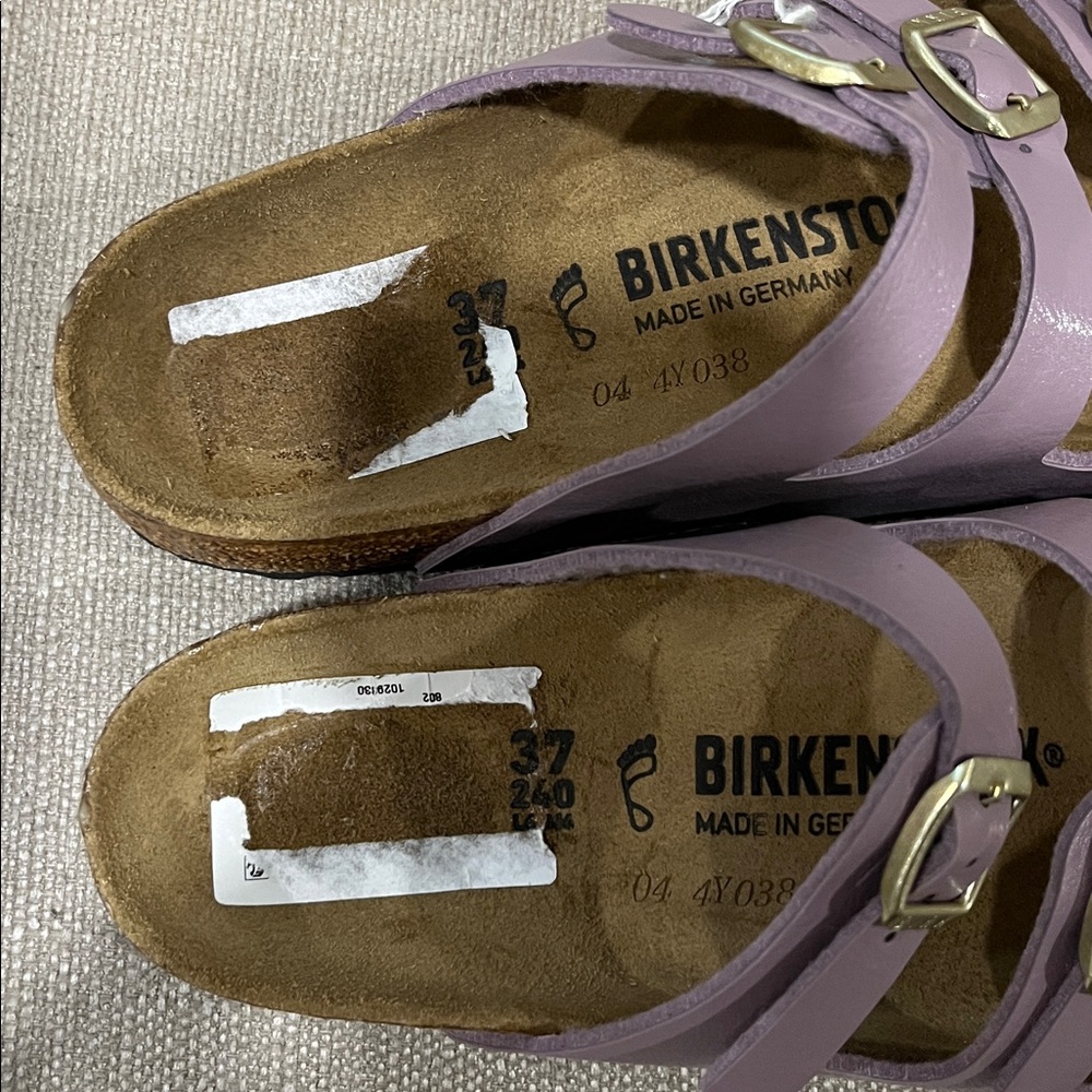 NWT Birkenstock Florida Birkoflor Slide Sandal Size 37 / 7 - Picture 6 of 8